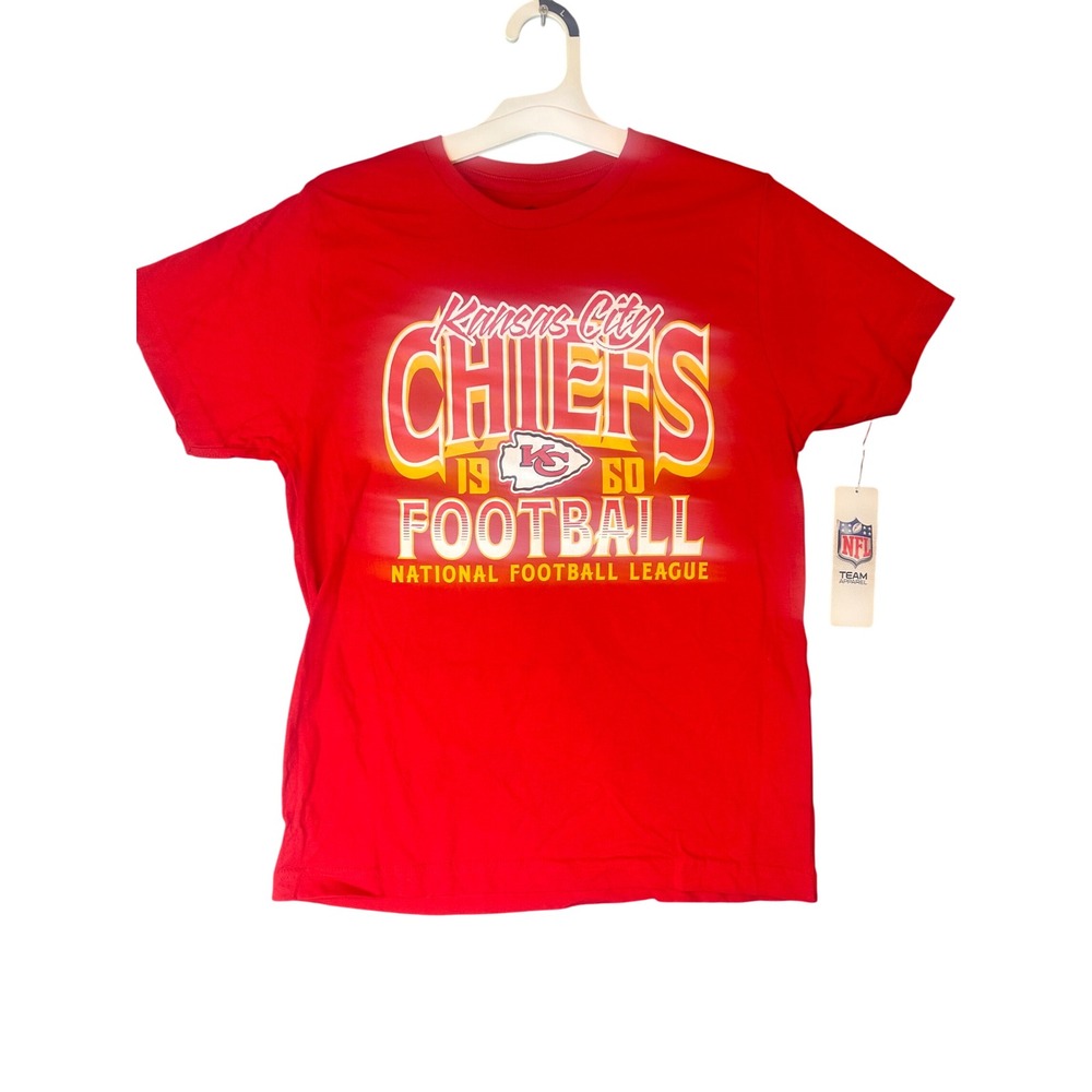 NFL Team Apparel Kids Boys Kansas City Chiefs NFL Large 12/14 T-Shirt